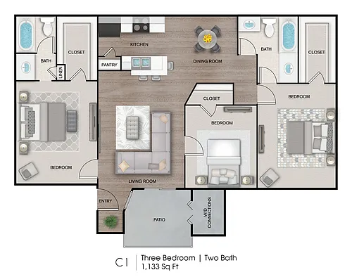 Floor plan C1