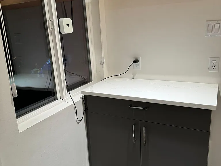 Kitchen Storage Cabinet and Shelving