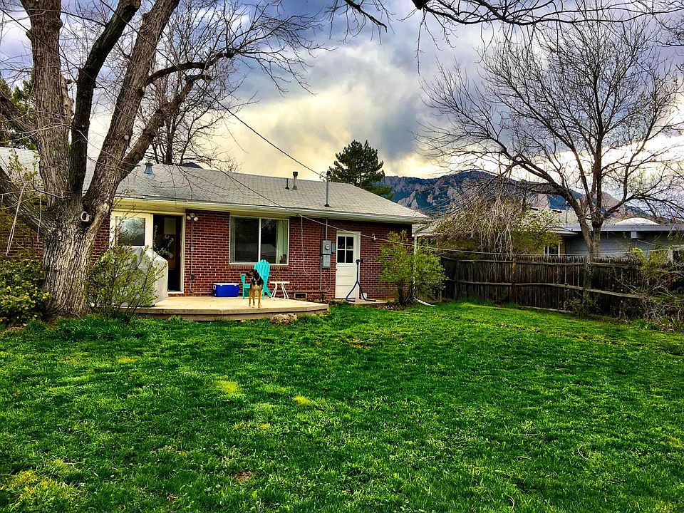 Large fenced in yard