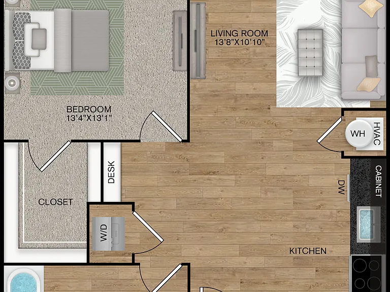 A2 floor plan Gateway to Gruene