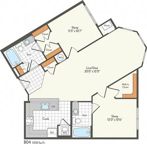 Floor plan B04