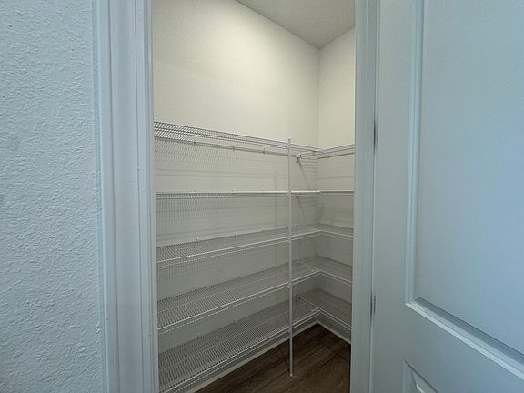 Spacious pantry