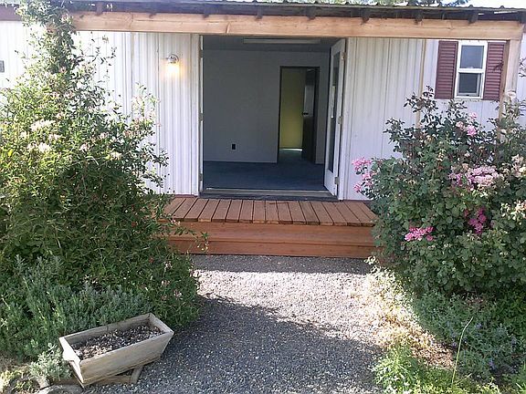 Front entry with French door