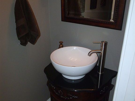 Half bath down stairs