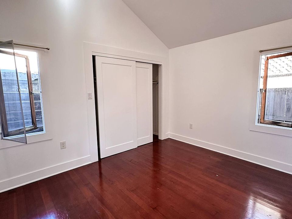 Bedroom and closet.