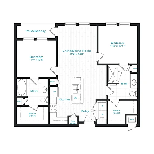 Floor plan B1