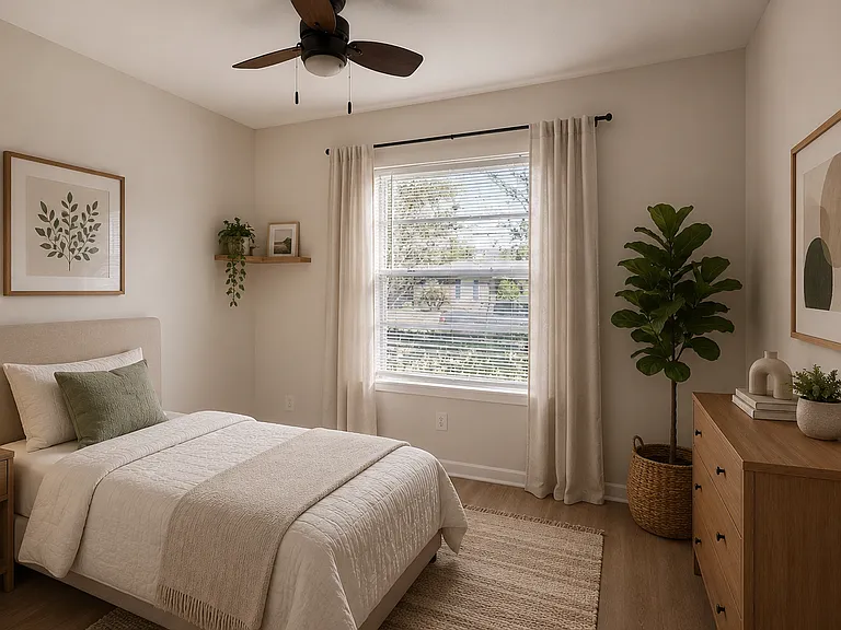 Spare room #1. AI furniture