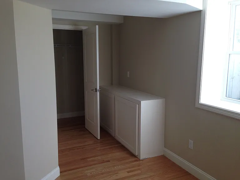 Extra large closet in master bedroom