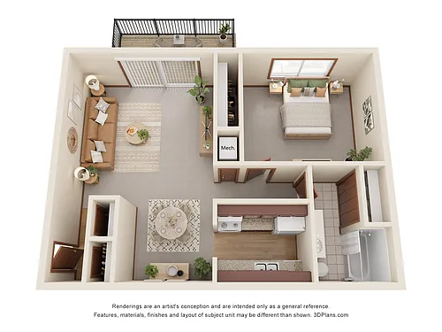 Floor plan Hinsdale