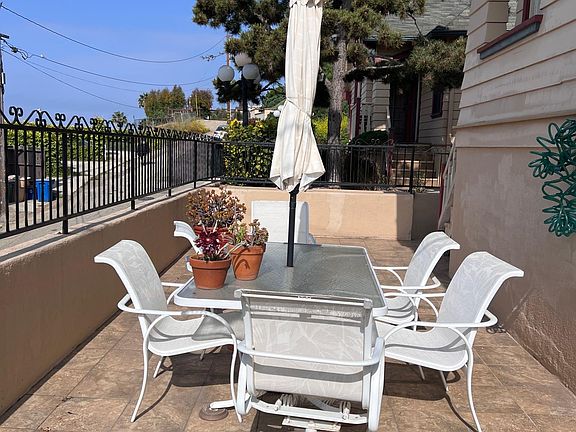 Front patio with ocean view