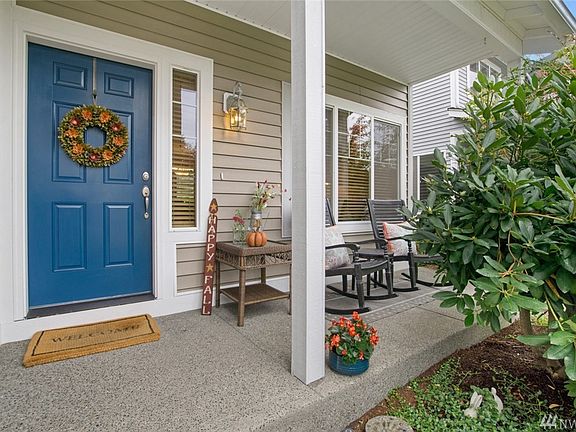 Welcoming front porch