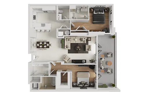 Floor plan SKY RESIDENCE A