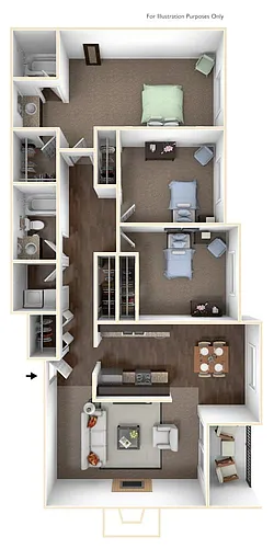 Floor plan C1