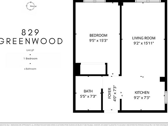 2nd image of 829 Greenwood Ave APT 5P