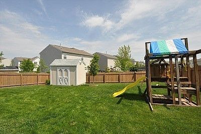 Fully fenced backyard!