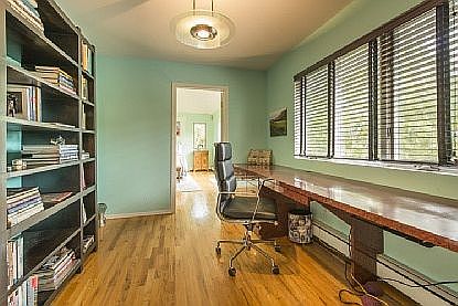 Office Overlooking Pool