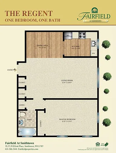 Floor plan The Regent