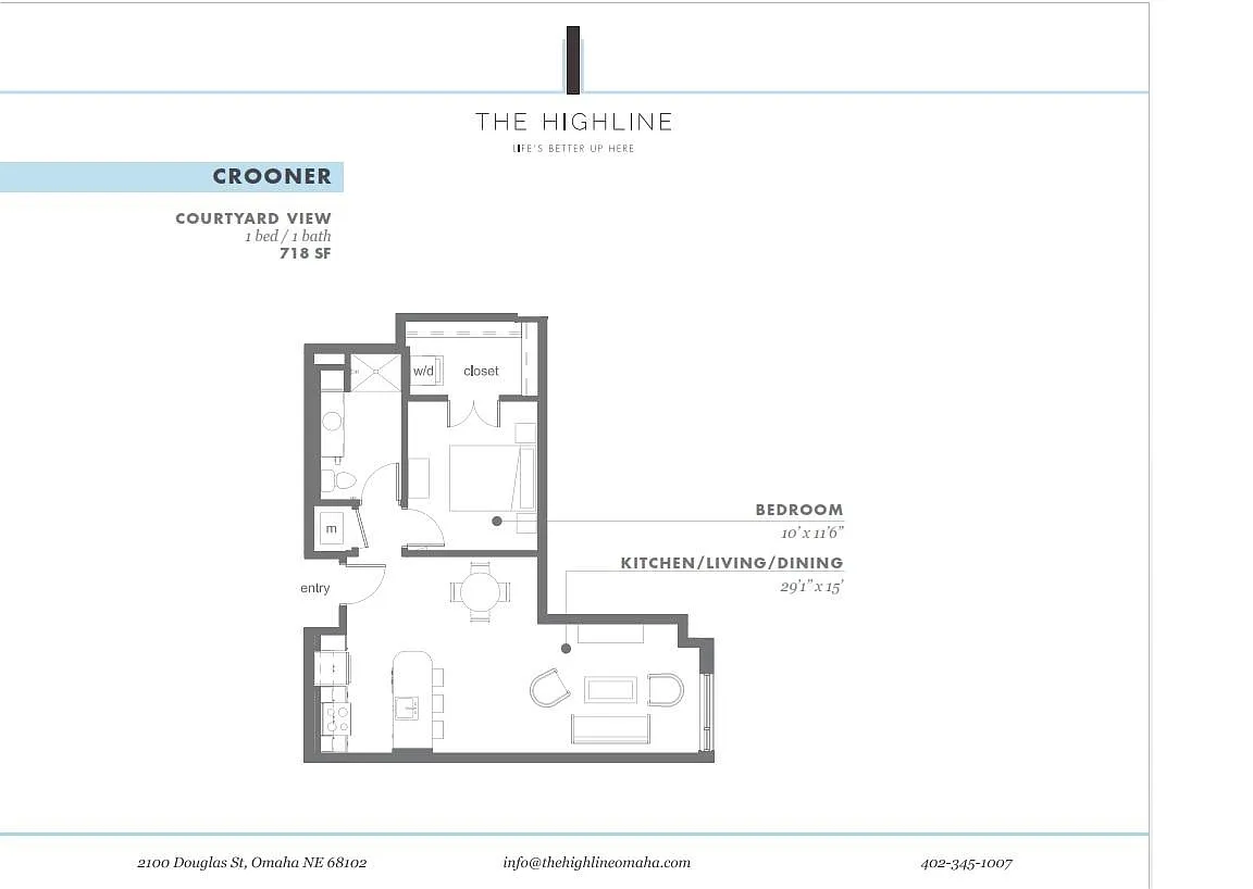 Floor plan Crooner