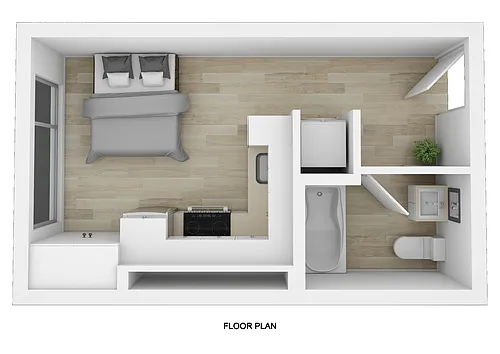Floor plan Studio E