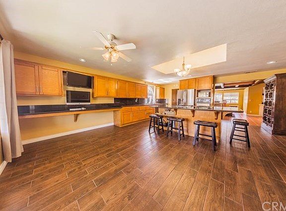 Notice the built-in workspace