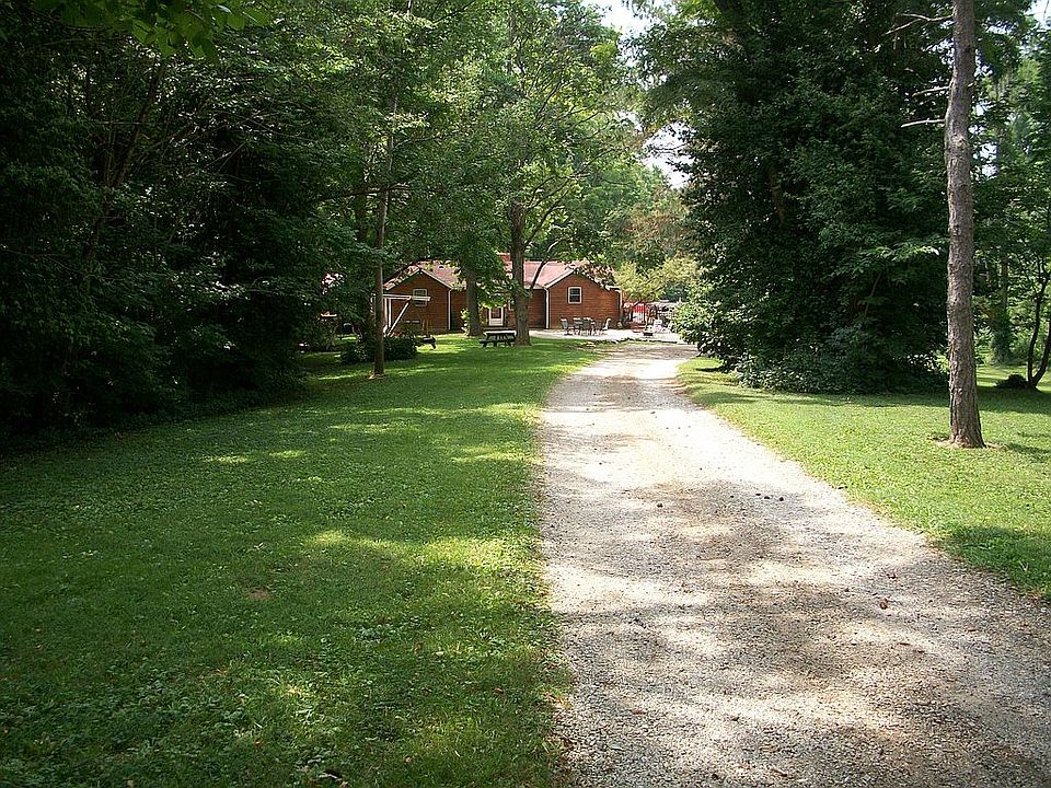 Home sits well off the road