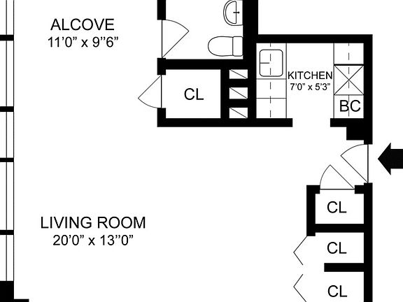 2nd image of 55 E 9th St APT 11J