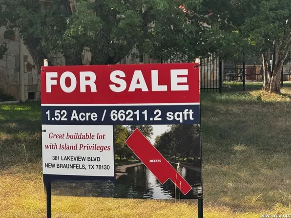 381 Lakeview LOT 2, New Braunfels, TX 78130