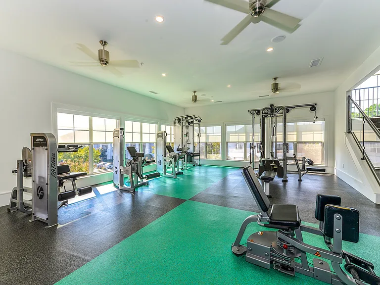 Fitness Center with Strength Equipment