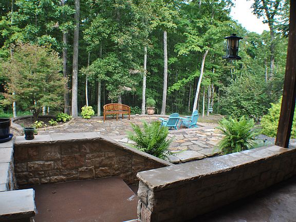 View from rear porch