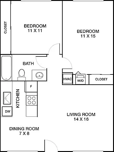 The AspenP Floor Plan - 2D The AspenP Floor Plan - 2D