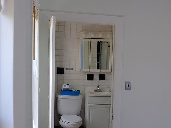 Bathroom from living room