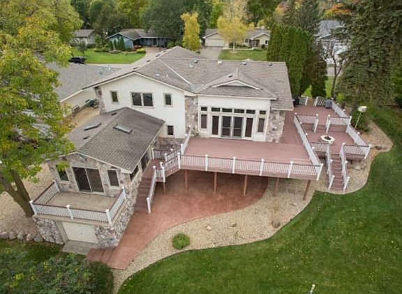 Backyard deck allows hosting to easily happen inside or out. Enjoy a warm summer evening on the patio, grilling out, or even hosting a neighborhood bonfire. This home has plenty of options for entertaining and having fun.