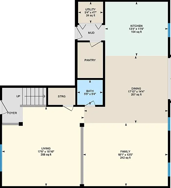 4 bed, 2.5 bath, 2772 sqft, $2,350 — Photo 2