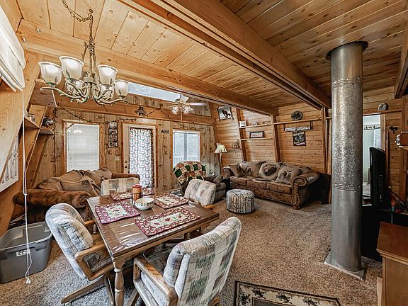 Main level family room and dinning area