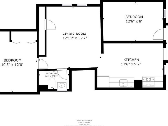 3rd image of 134A N 7th Ave APT 2