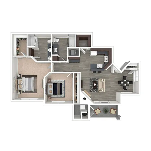 Floor plan 2-2A