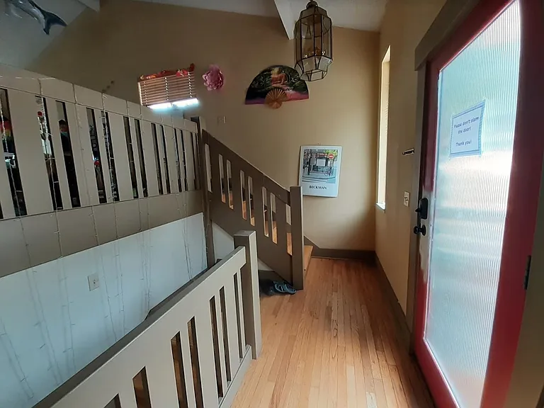 Entry looking upstairs