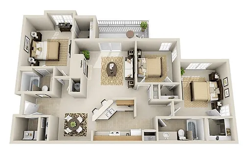 Floor plan The Chesterfield