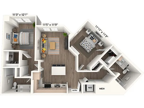 Floor plan BM-06-Scheme III