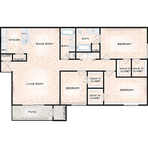 Floor plan 3X2