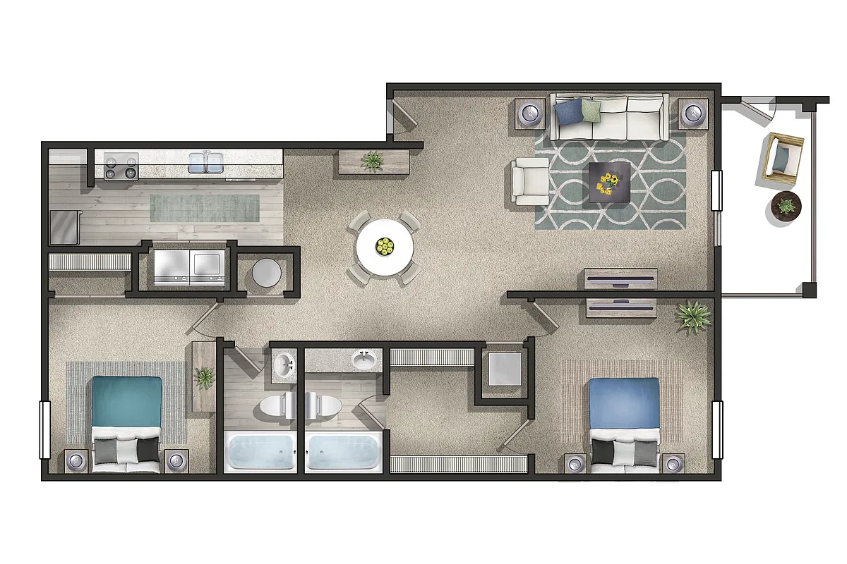 Floor plan The Buckhead