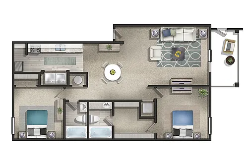 Floor plan The Buckhead