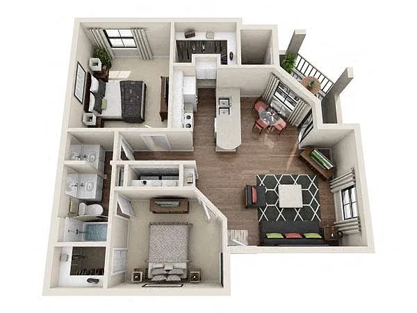Floor plan Driftwood