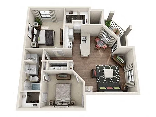 Floor plan Driftwood