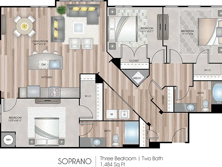Soprano (Balcony in select units) Soprano (Balcony in select units)