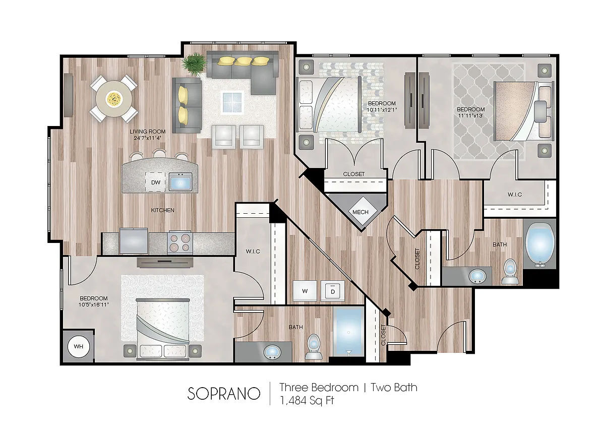 Floor plan Soprano