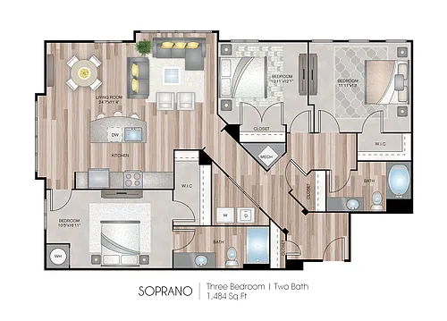 Floor plan Soprano