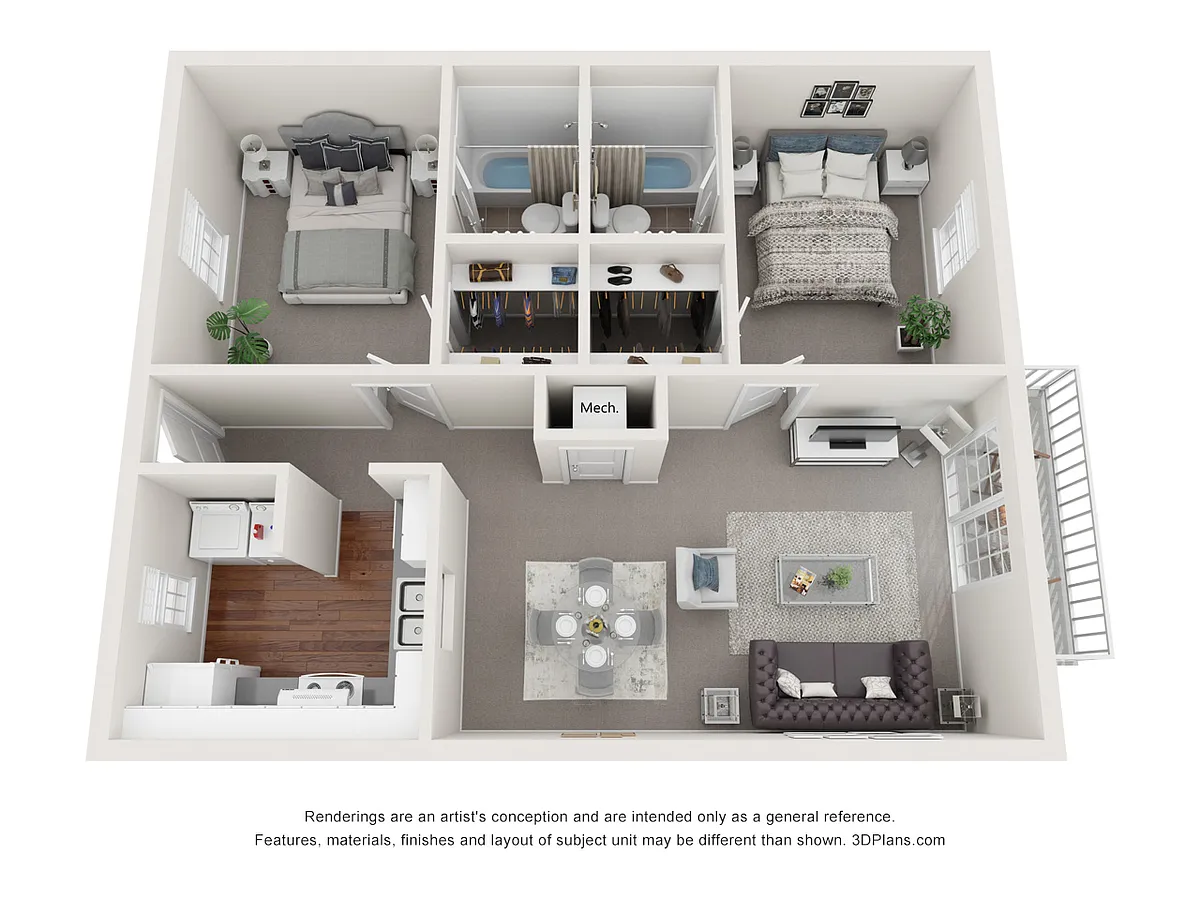 Floor plan B1