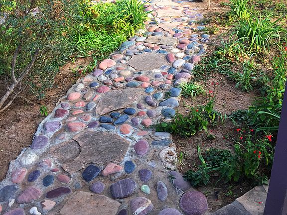 Stone pathways 