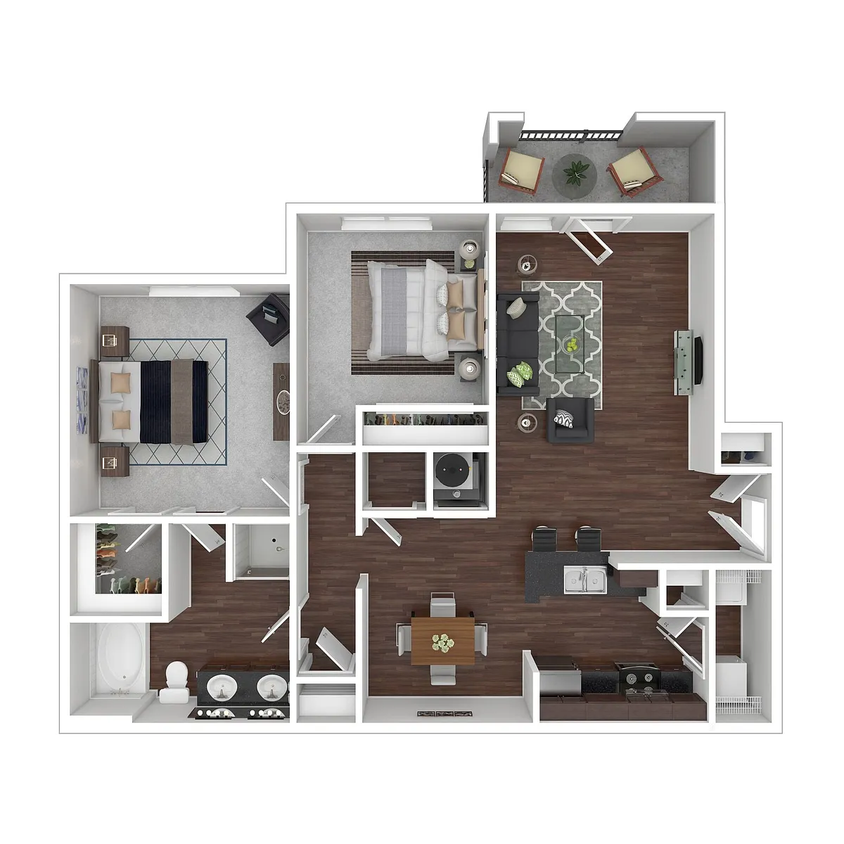 Floor plan B1